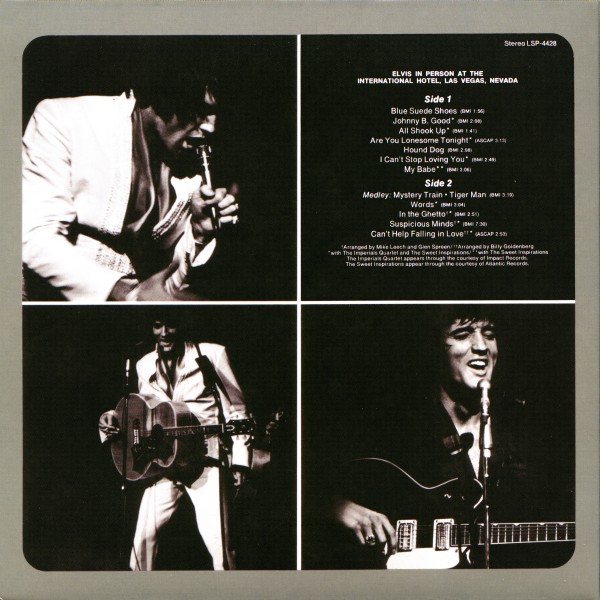 CD Elvis In Person FTD 88697 40721 2
