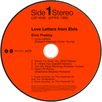  CD Love Letters From Elvis FTD 88697 29701-2