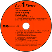  CD Elvis Country FTD 88697 40723 2