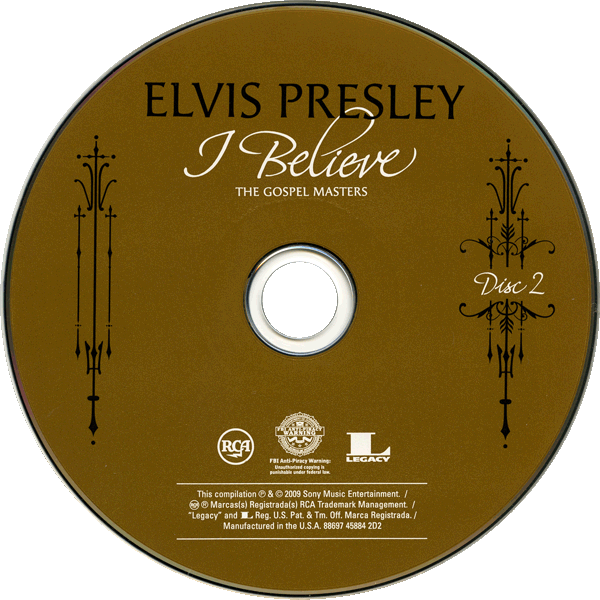 CD I Believe The Gospels Masters RCA BMG 88697 45884 2
