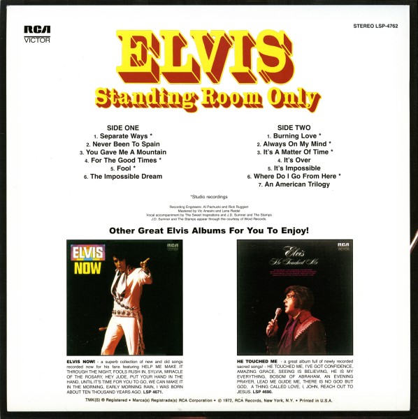 CD Standing Room Only FTD 88697 48444-2
