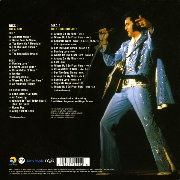 CD Standing Room Only FTD 88697 48444-2