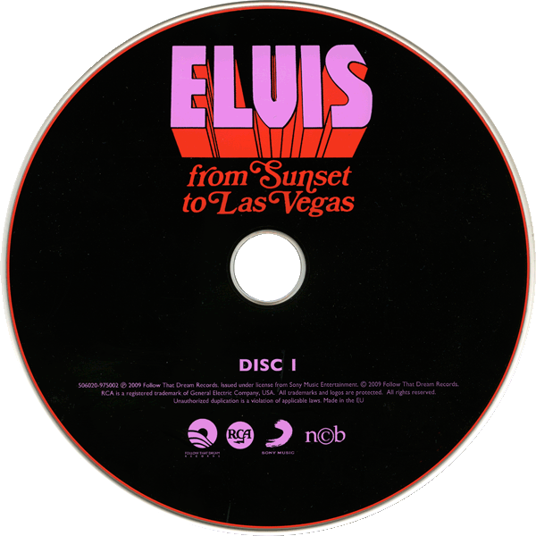 CD Elvis From Sunset To Las Vegas FTD 506020-975002