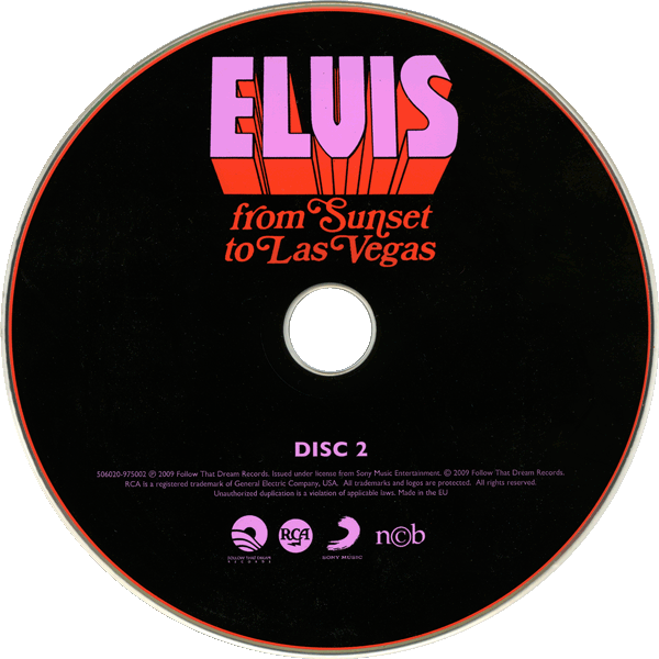 CD Elvis From Sunset To Las Vegas FTD 506020-975002