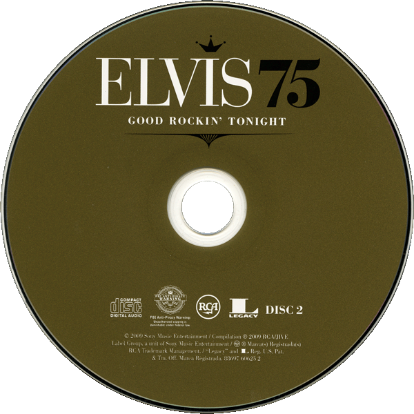 2009-12-09 CD  Elvis 75 Good Rockin' Tonight RCA Legacy 88697 60625 2