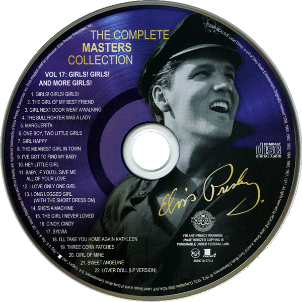 CD The Complete Masters Collection Vol 17: Girls! Girls! And More Girls! FM RCA Legacy 88697 61273 2