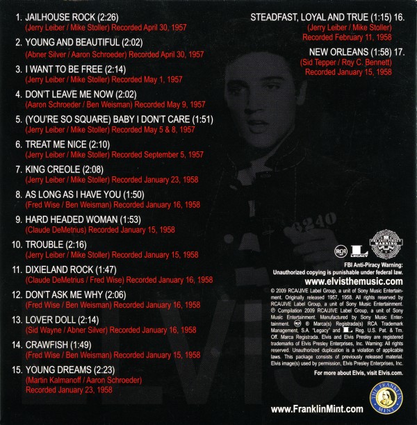 CD The Complete Masters Collection Vol 31: Rockin' Rebel FM RCA Legacy 88697 61292 2