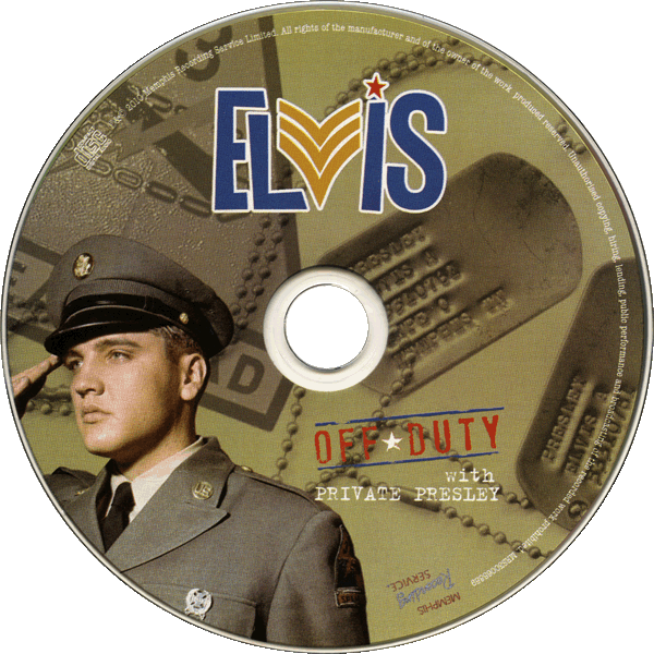 CD Off Duty With Private Presley MRS30065859