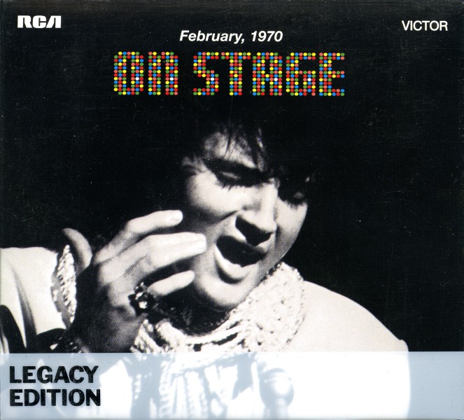 CD Elvis On Stage Sony RCA Legacy 88697 63213-2