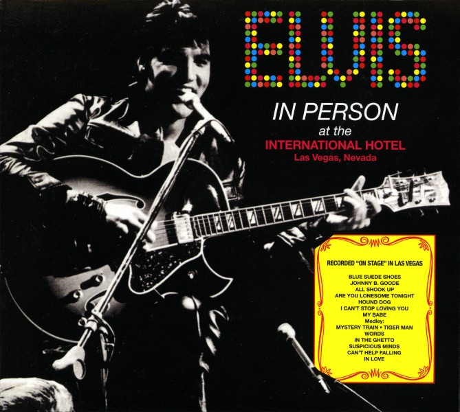 CD Elvis On Stage Sony RCA Legacy 88697 63213-2