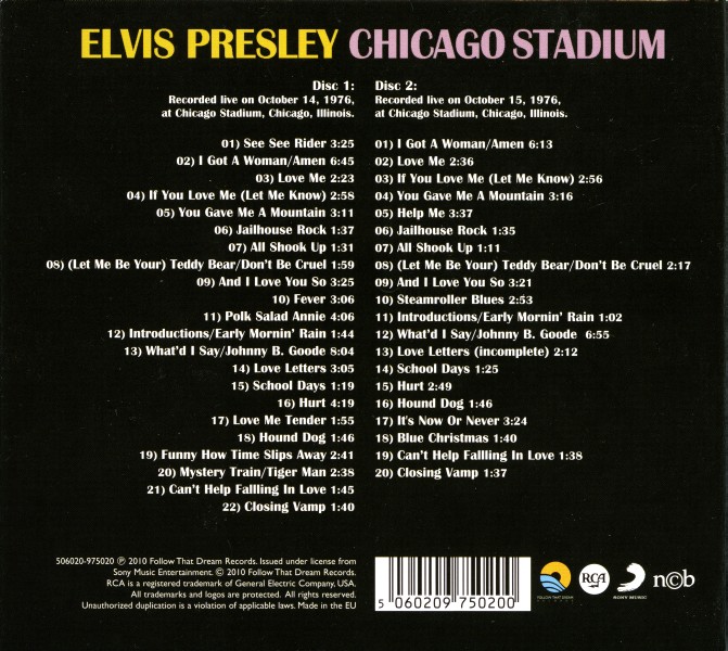 CD Chicago Stadium FTD 506020-975020