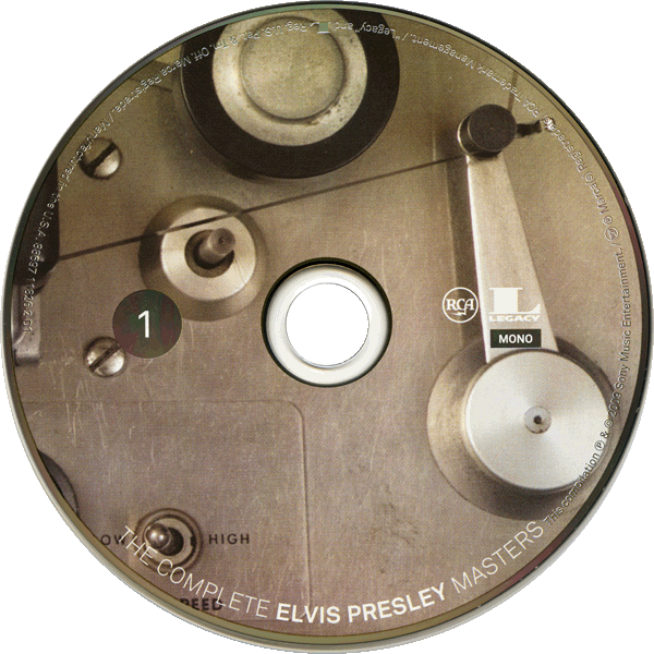 CD The Complete Elvis Presley Masters Vol 1 1954-1956 Sony RCA Legacy 88697 11826 2 D1