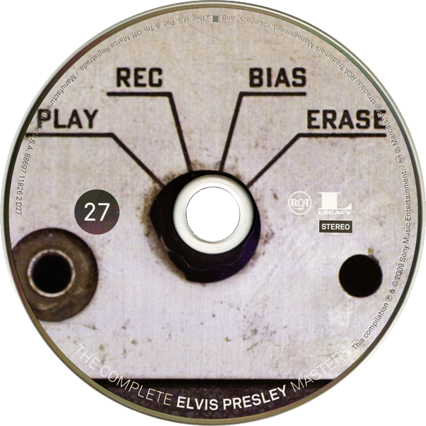 CD The Complete Elvis Presley Masters Vol 27 1975-1977 Sony RCA Legacy 88697 11826 2 D27