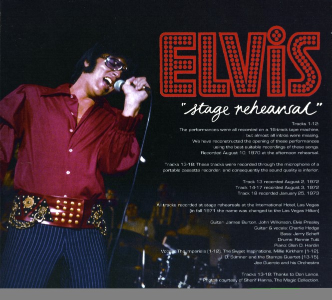 CD Stage Rehearsal FTD 506020-975026