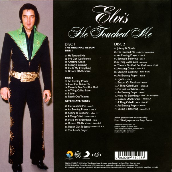 CD FTD He Touched Me 506020-975028