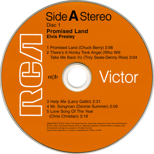 CD Promised Land FTD 506020-975019