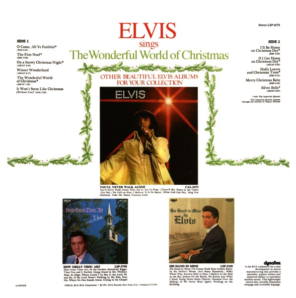 CD Elvis Sings The Wonderful World Of Christmas FTD 506020-975019