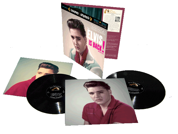 LP FTD The Elvis Is Back Sessions