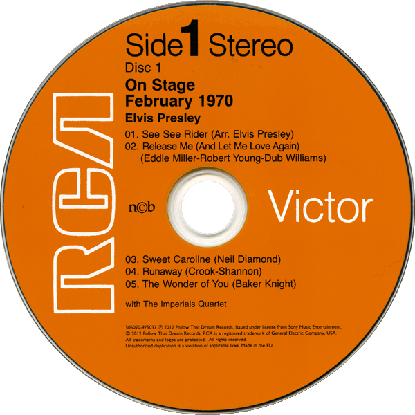 CD February, 1970 On Stage FTD 506020-975037