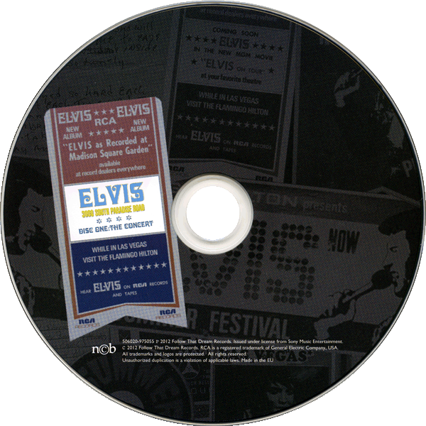 CD Elvis 3000 South Paradise Road FTD 506020-975055