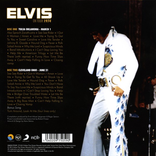 CD Elvis Presley Sold Out! FTD 506020-975059