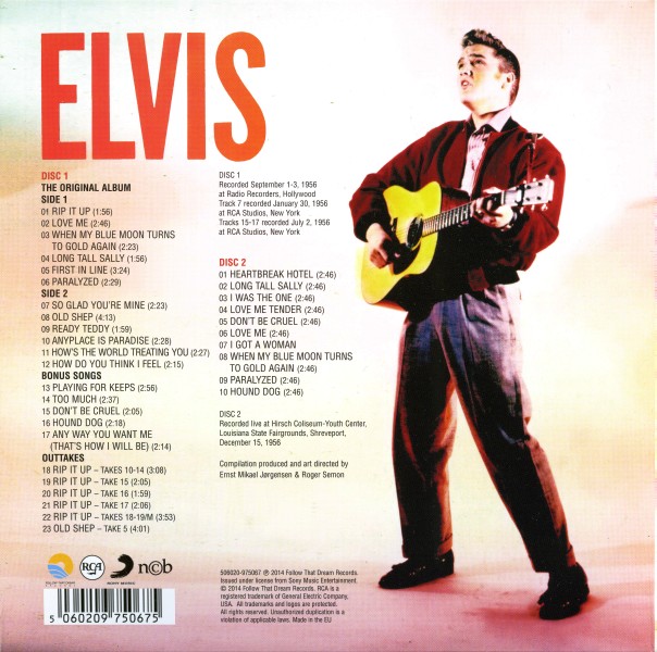 CD Elvis FTD 506020-975067
