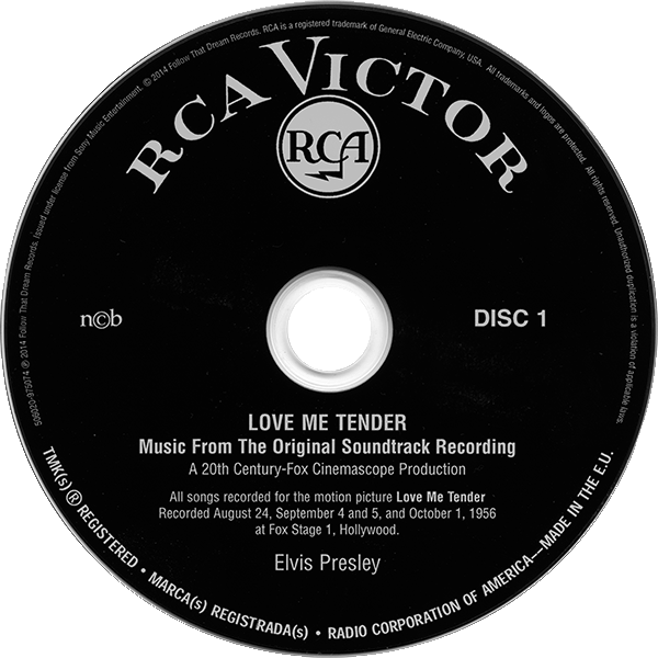 CD Love Me Tender FTD 506020-975074