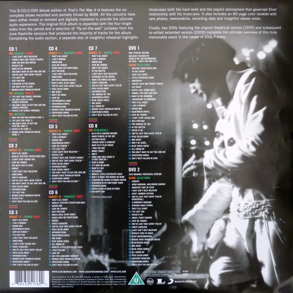 CD Sony RCA Legacy That's The Way It Is 88843051762
