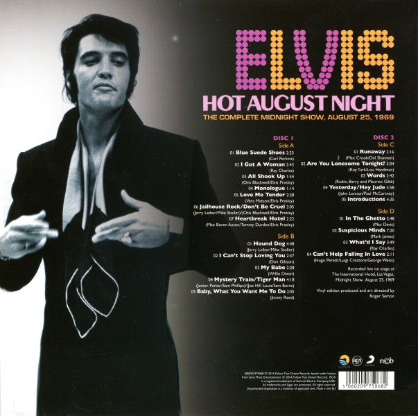 LP FTD Hot August Night 506020-975068