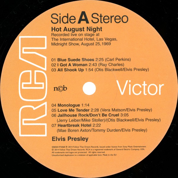 LP FTD Hot August Night 506020-975068