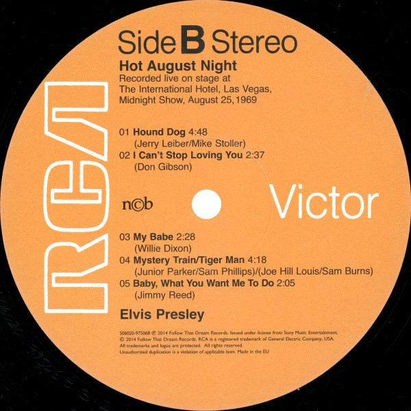 LP FTD Hot August Night 506020-975068