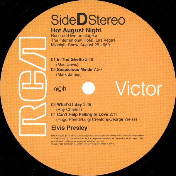 LP FTD Hot August Night 506020-975068