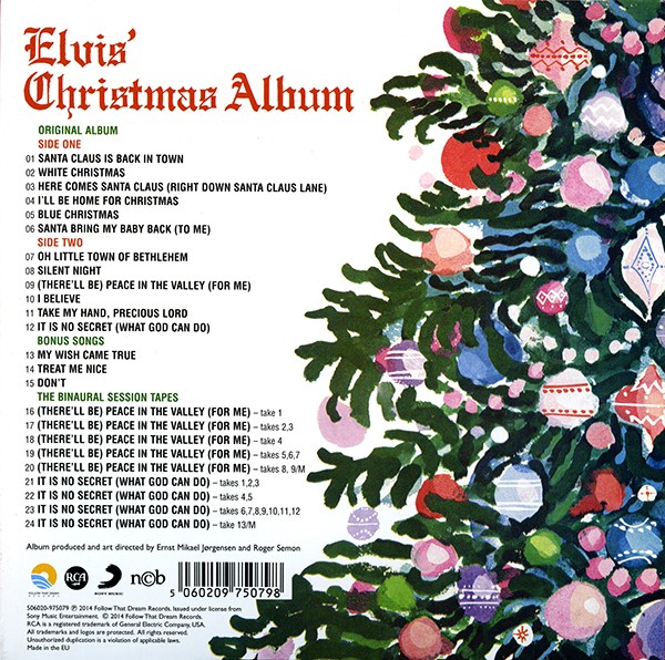 CD FTD Elvis' Christmas Album 506020-975079