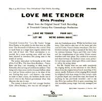 CD Love Me Tender FTD 506020-975074