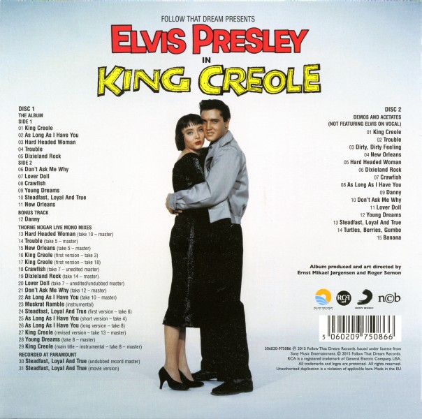 CD King Creole FTD 506020-975086