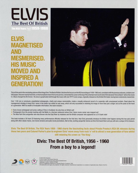 CD Book The Best Of British The RCA Years 1959-1960 FTD 506020-975089