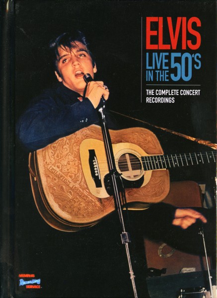 CD Book Elvis Live In The 50's The Complete Concert Recordings MRS MRS10054057
