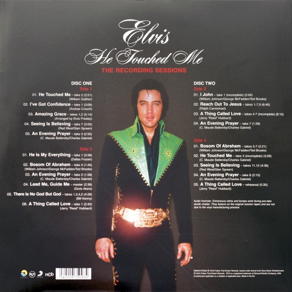 LP He Touched Me FTD 506020-975093
