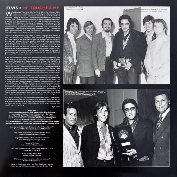 LP He Touched Me FTD 506020-975093