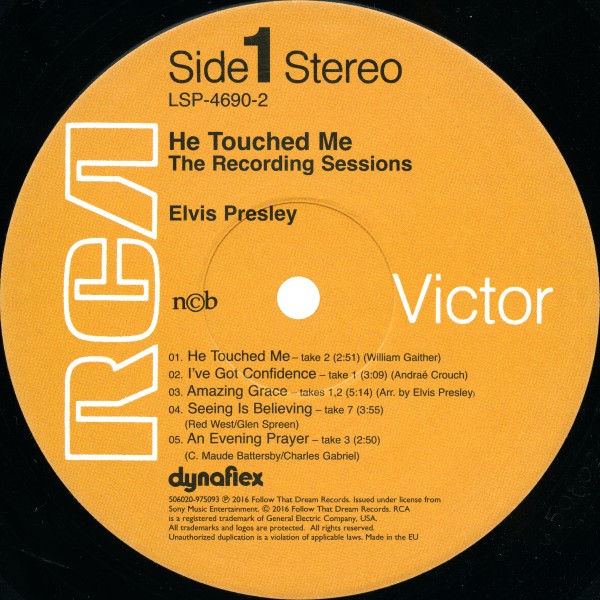 LP He Touched Me FTD 506020-975093