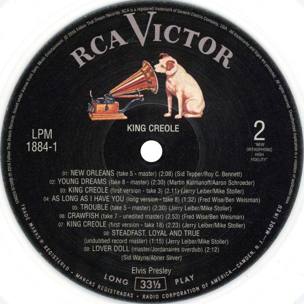 LP King Creole the Original Session Monitor Mixes  FTD 506020-975099