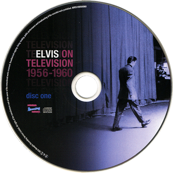 CD Book Elvis On Television MRS 10056060