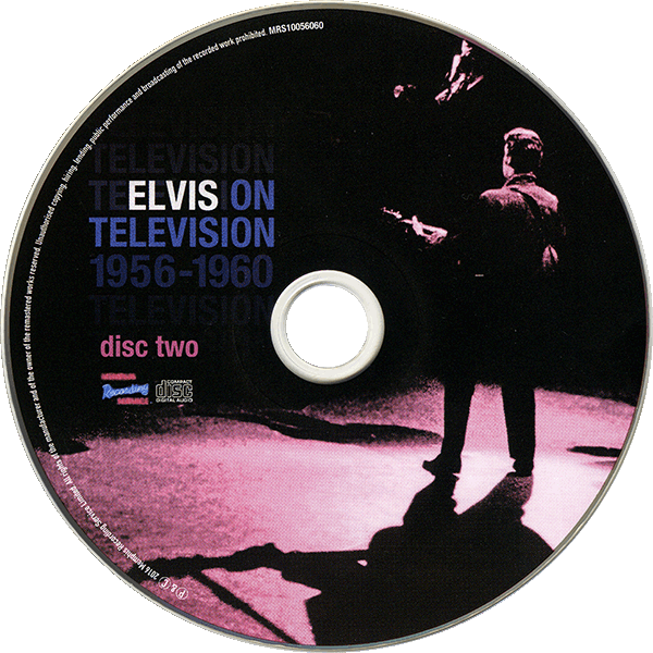 CD Book Elvis On Television MRS 10056060