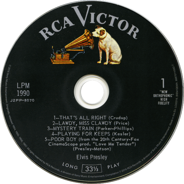 CD  For LP Fans Only RCA Victor LPM-1990