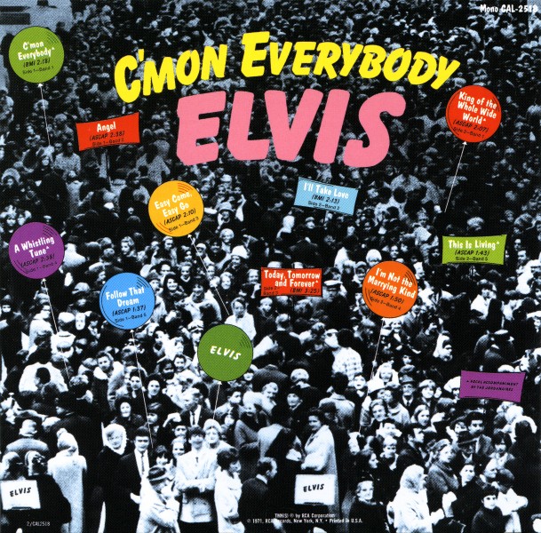 CD C'mon Everybody RCA Camdem CAL-2518