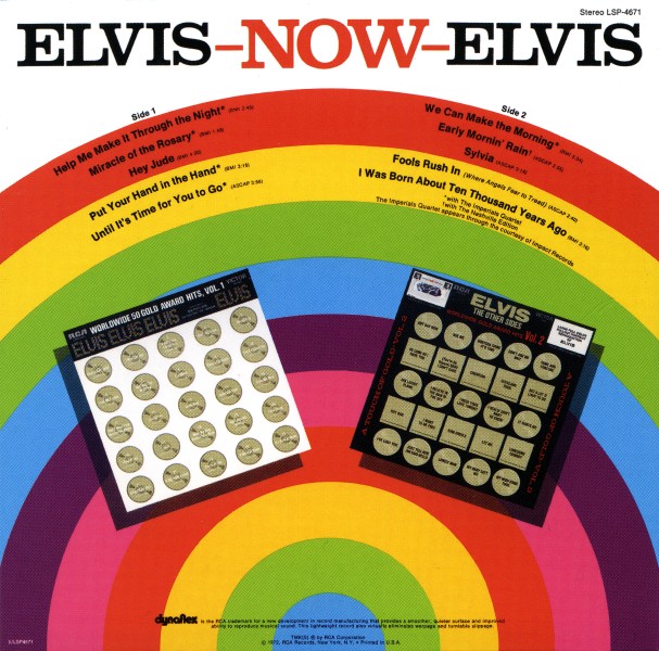 CD Elvis Now RCA Victor LSP-4671
