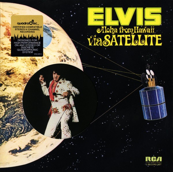 CD Aloha From Hawaii Via Satellite RCA Quadradisk VPSX-6089
