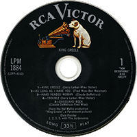 CD  King Creole RCA Victor LPM-1884