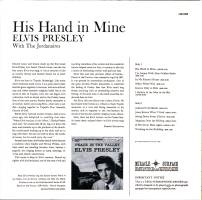 CD His Hand In Mine RCA Victor LPM/LSP-2328