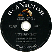 CD How Great Thou Art RCA Victor LSP-3758